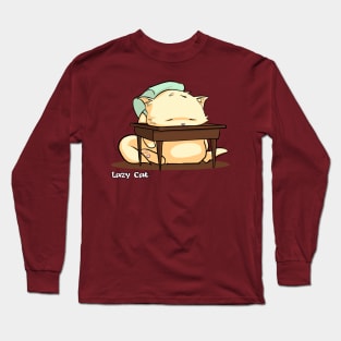 Lazy Cat (School Days 2) Long Sleeve T-Shirt